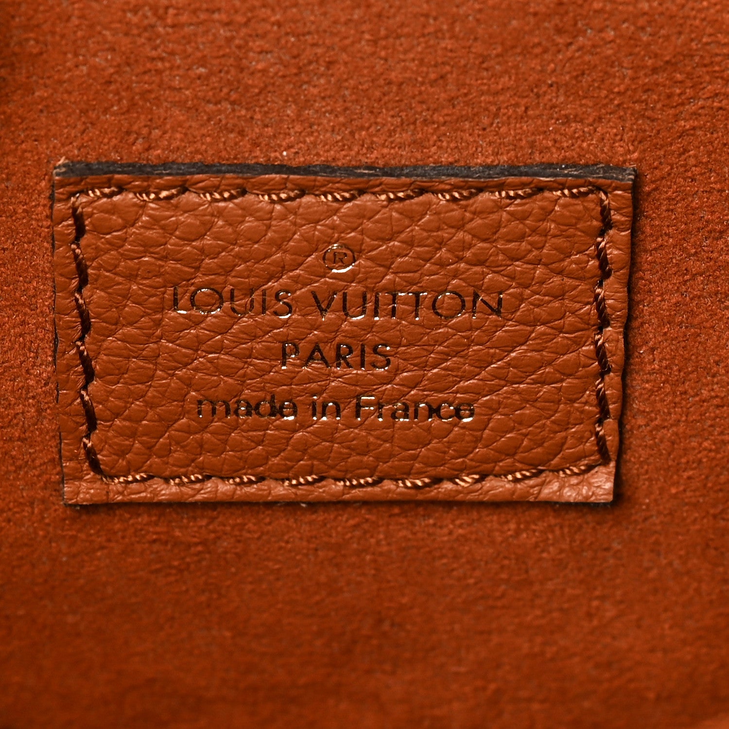 Louis Vuitton Grained Calfskin Lockme Oxford Cognac 5 of 7