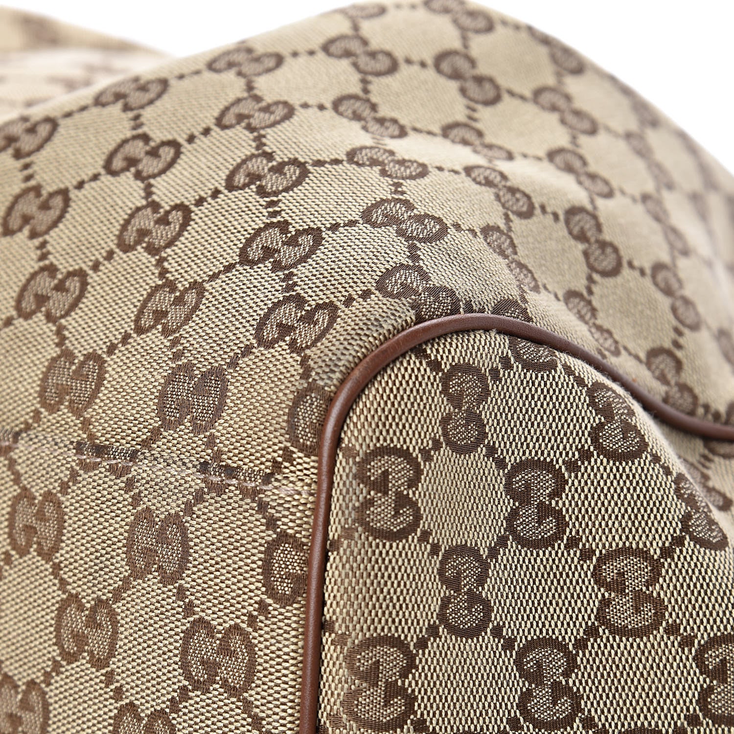 Gucci Monogram Large Sukey Tote Brown 12 of 15