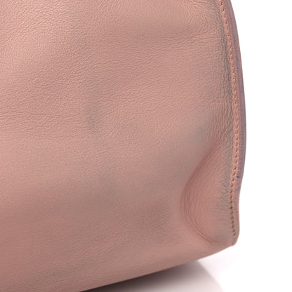 Saint Laurent Calfskin Monogram Small Cabas Pale Blush 15 of 19