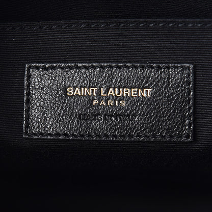 Saint Laurent Calfskin Lame Monogram Small Lou Camera Bag Gold Olive 6 of 10