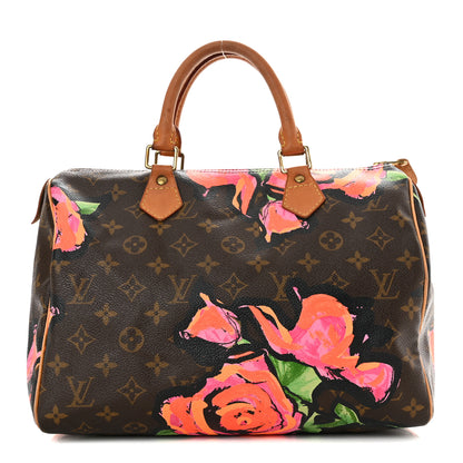 Louis Vuitton Monogram Roses Speedy 30 1 of 10