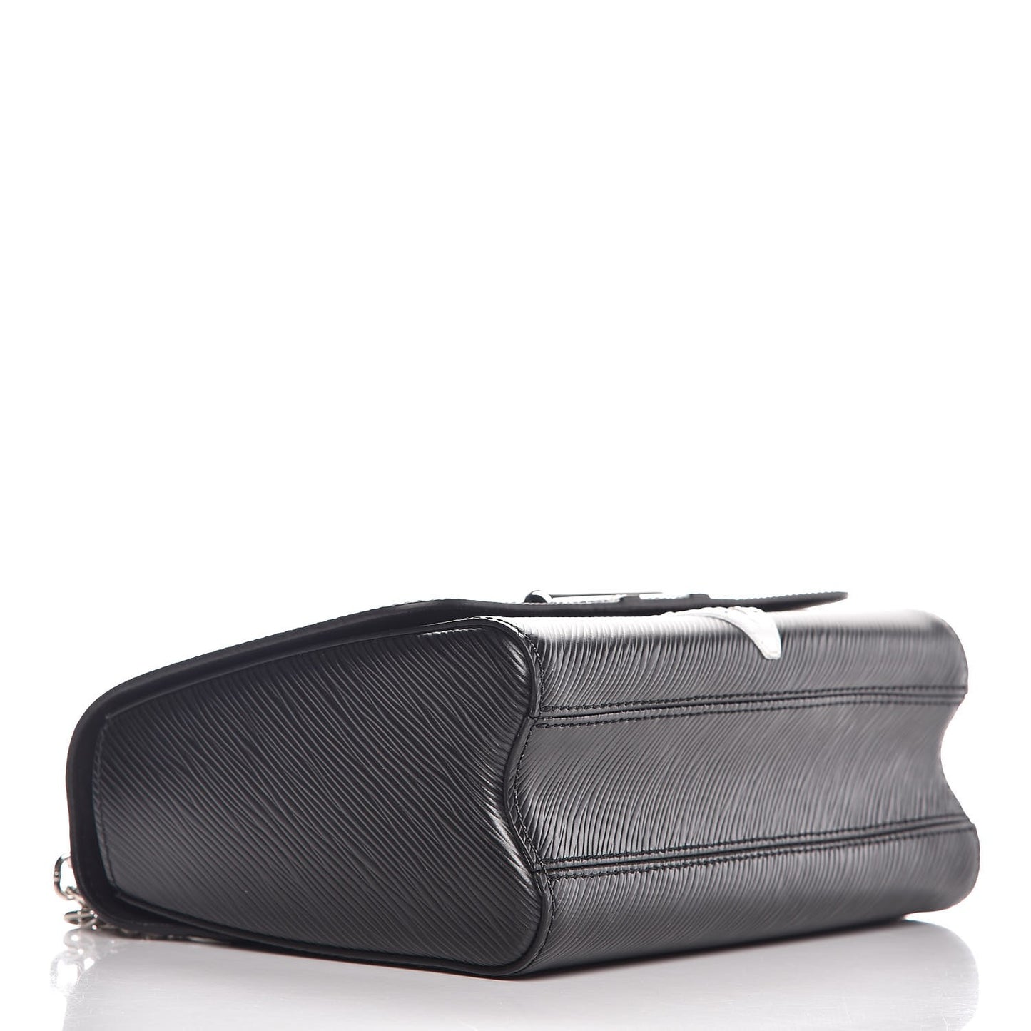 Epi Monogram Twist Shoulder Bag MM Black
