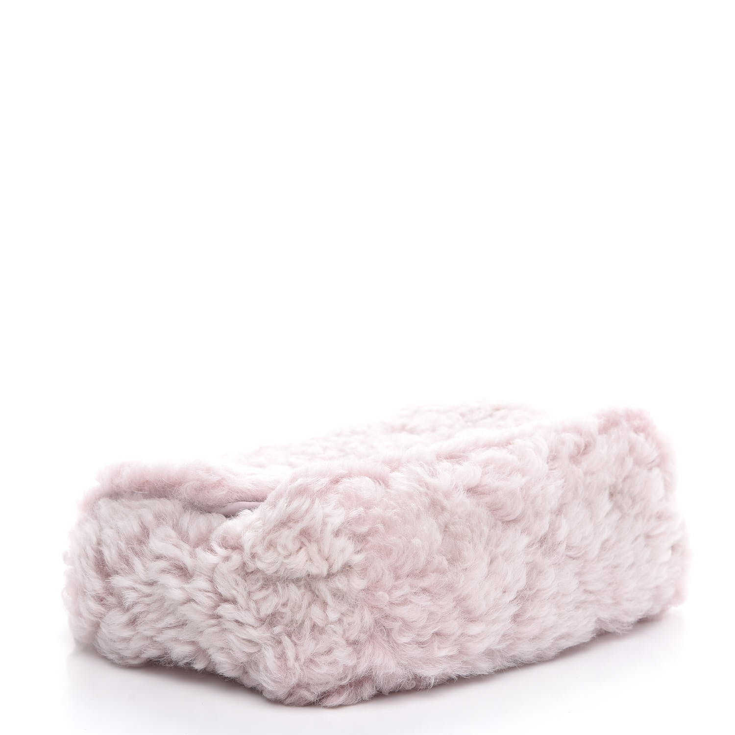Chanel Shearling Sheepskin Medium 19 Flap Light Pink 3 of 10