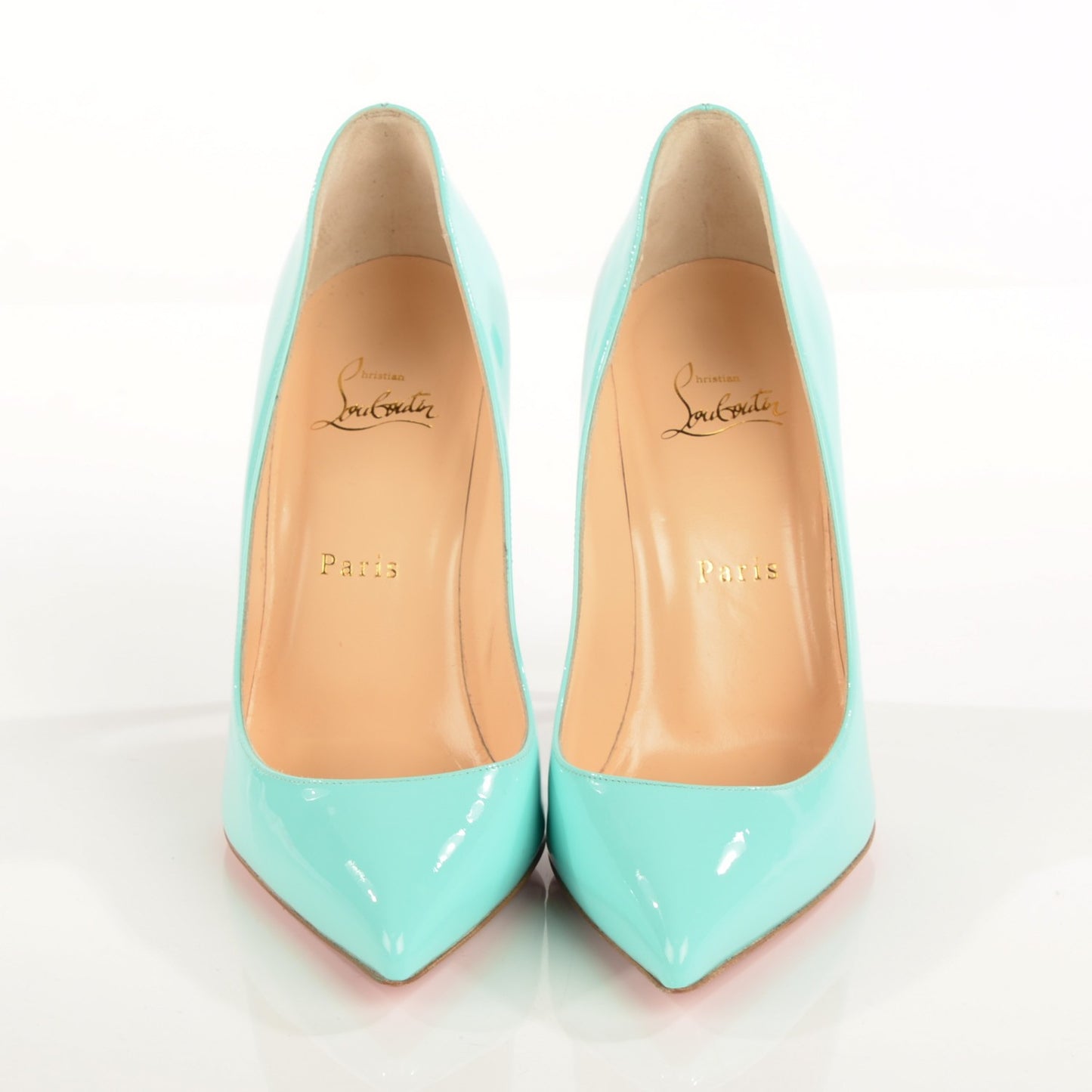 Patent Pigalle Follies 100 Pumps 38.5 Opaline