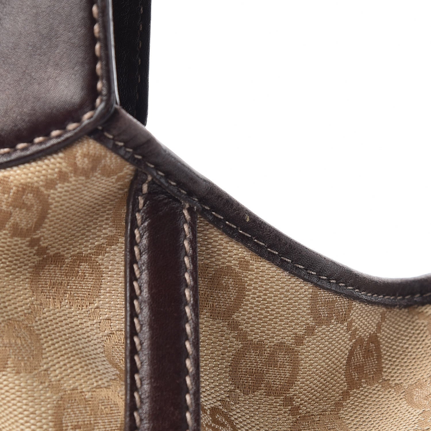 Gucci Monogram Large Horsebit 85th Anniversary Hobo Dark Brown 11 of 15