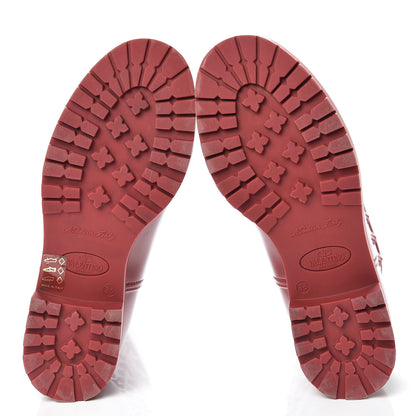 Valentino Garavani Rubber Rockstud Short Rainboots 36 Red 7 of 17