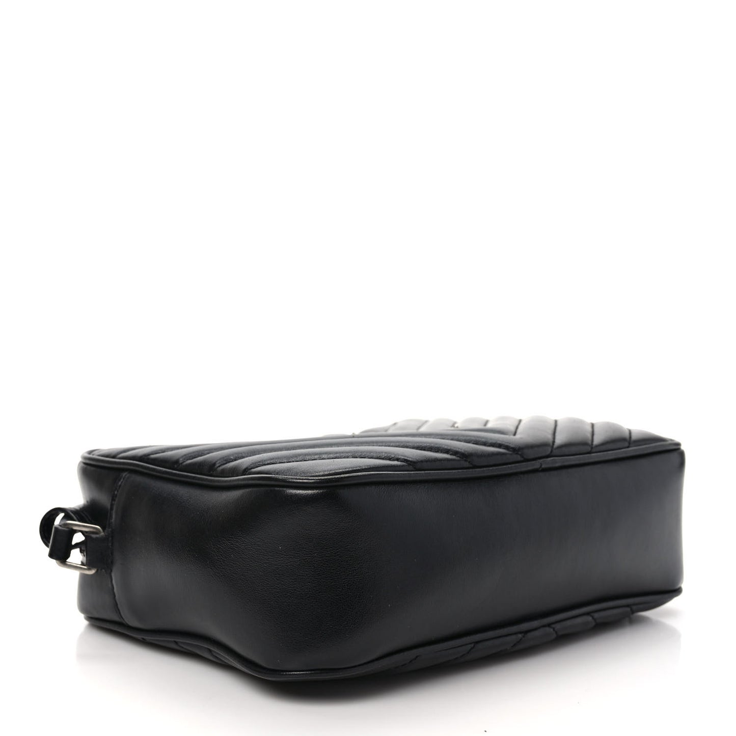 Calfskin Matelasse Monogram Lou Camera Bag Black