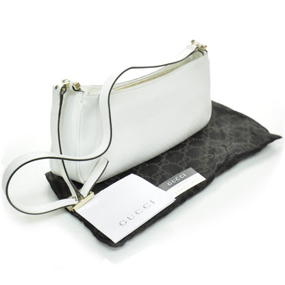 Gucci Leather Shoulder Bag White 2 of 8