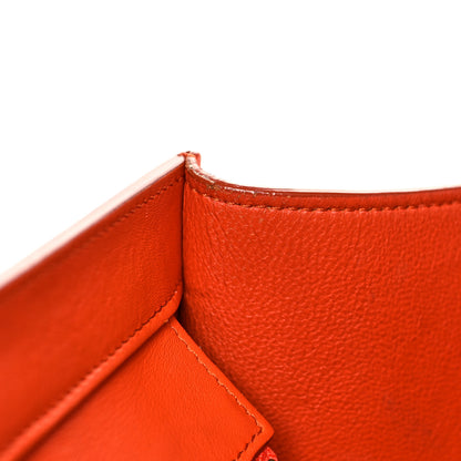 Celine Smooth Calfskin Mini Luggage Orange 30 of 32