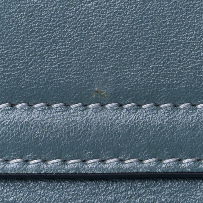 Chloe Suede Smooth Calfskin Drew Shoulder Bag Cloudy Blue 7 of 7