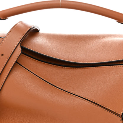 Loewe Calfskin Medium Puzzle Bag Tan 8 of 10