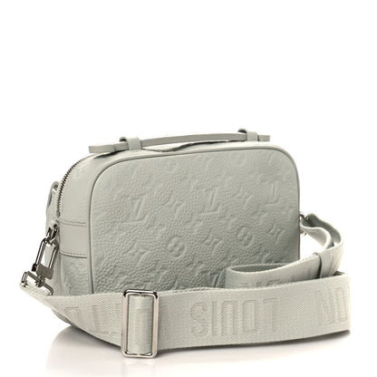 Louis Vuitton Taurillon Monogram S Lock Messenger Mineral Gray 3 of 8