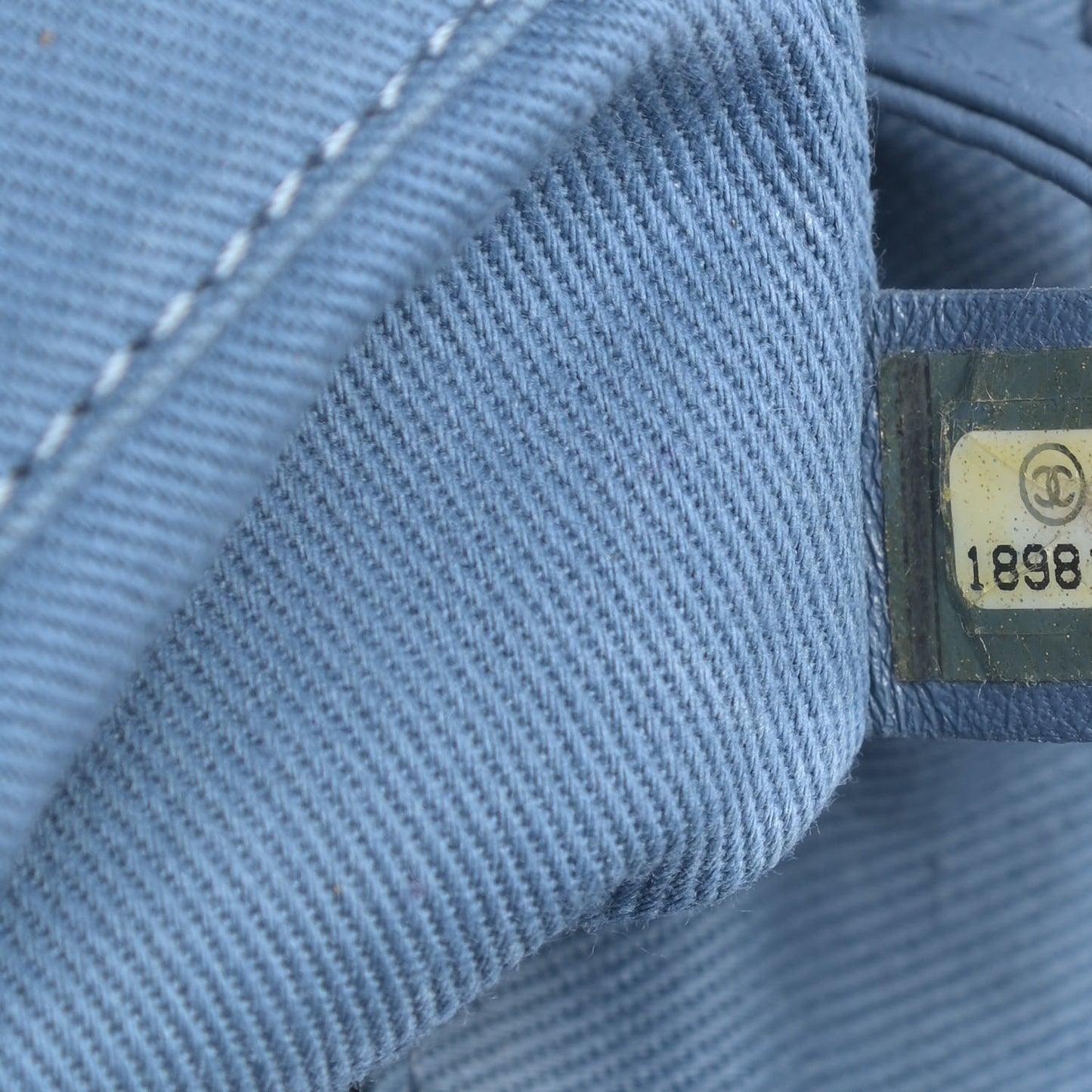 Canvas Large Deauville Tote Denim Blue