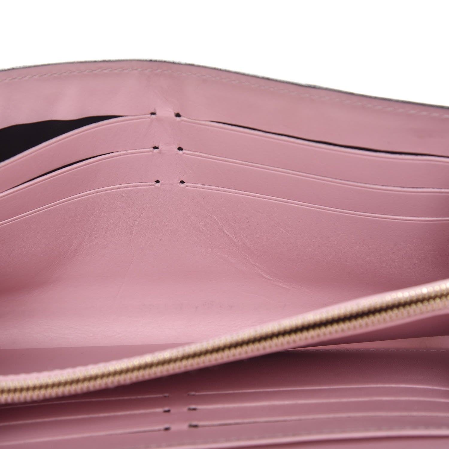 Louis Vuitton Vernis Sarah Wallet NM Rose Ballerine 16 of 16
