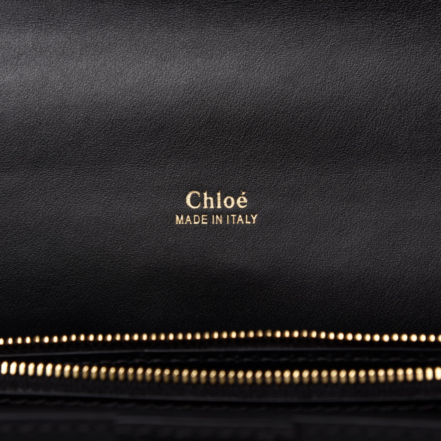 Chloe Shiny Goatskin Calfskin Aby Chain Shoulder Bag Black 7 of 11