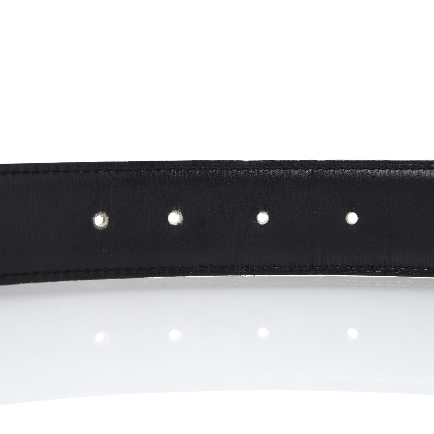Hermes Box Chamonix 32mm H Belt 75 Black Gold 9 of 9