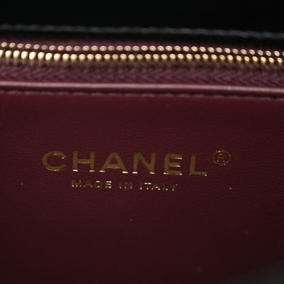 Chanel Lambskin Quilted Small Trendy CC Dual Handle Flap Bag Black 6 of 11