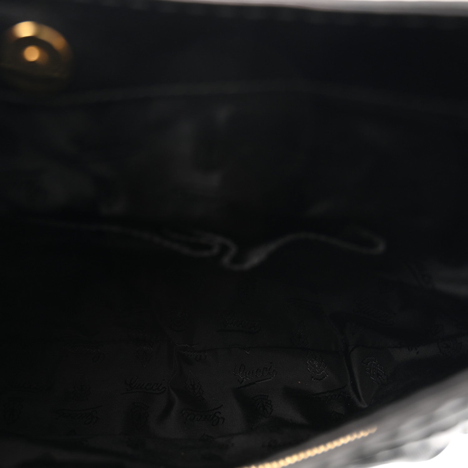 Gucci Dialux Queen Bow Hobo Black 5 of 10