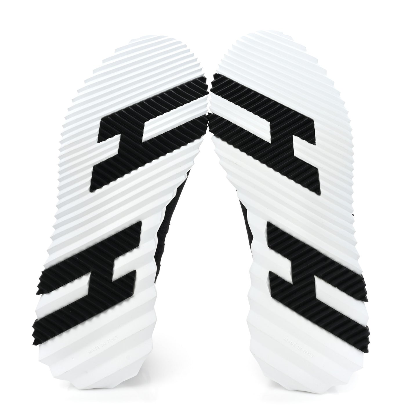 Knit Bolduc Mens Flex Sneakers 43 Black White