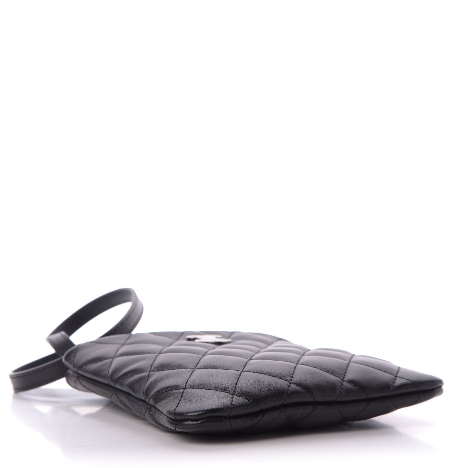 Chanel Lambskin Quilted Crossbody Bag Black 4 of 9