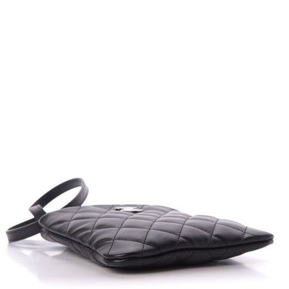 Chanel Lambskin Quilted Crossbody Bag Black 4 of 9