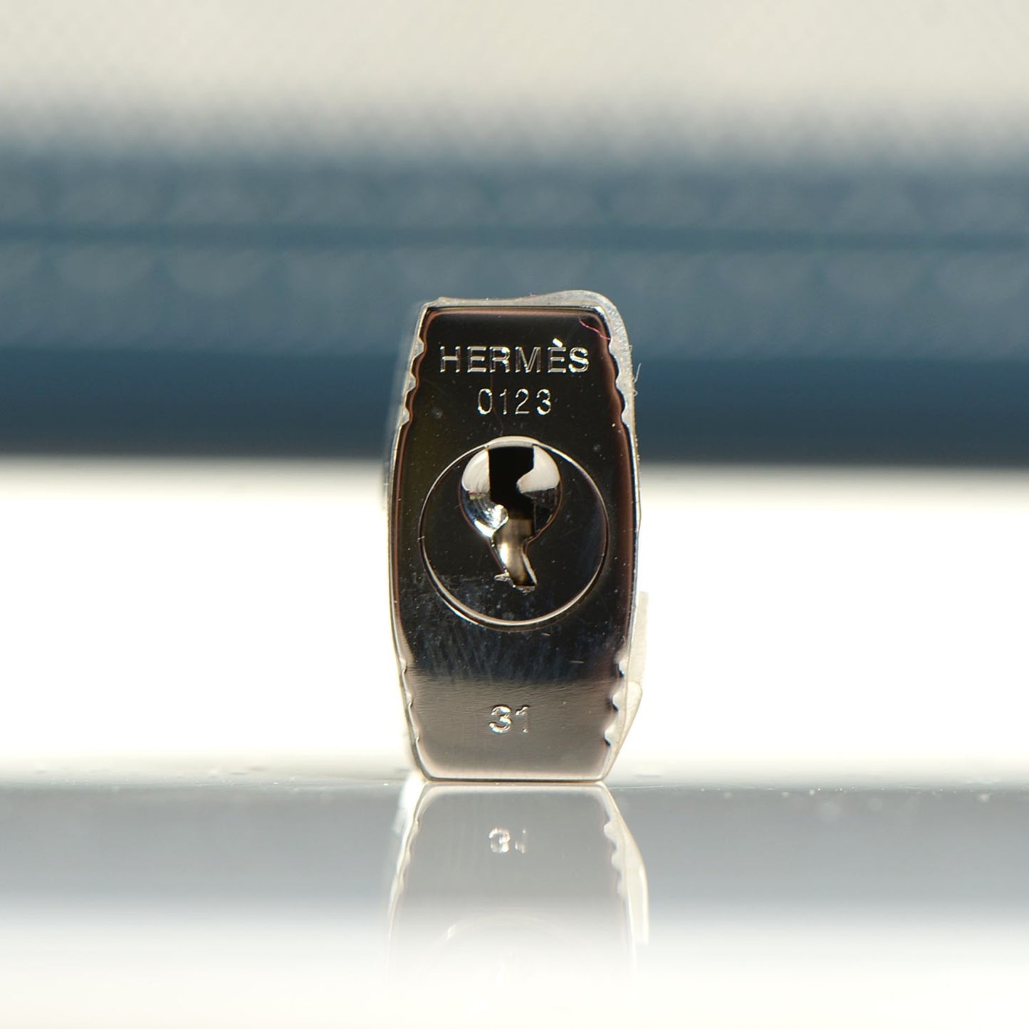 Swift Toile Ghillies Birkin 40 Bleu De Prusse