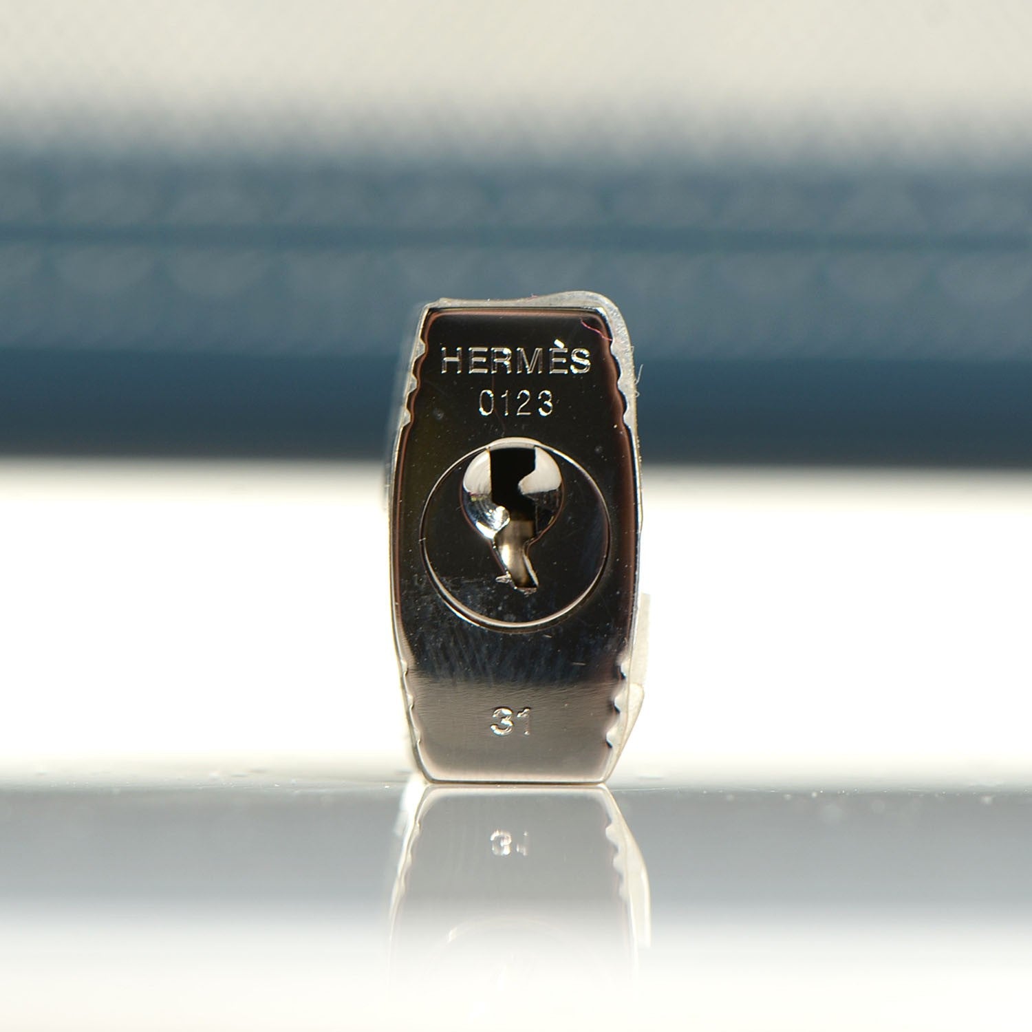 Hermes Swift Toile Ghillies Birkin 40 Bleu De Prusse 24 of 28