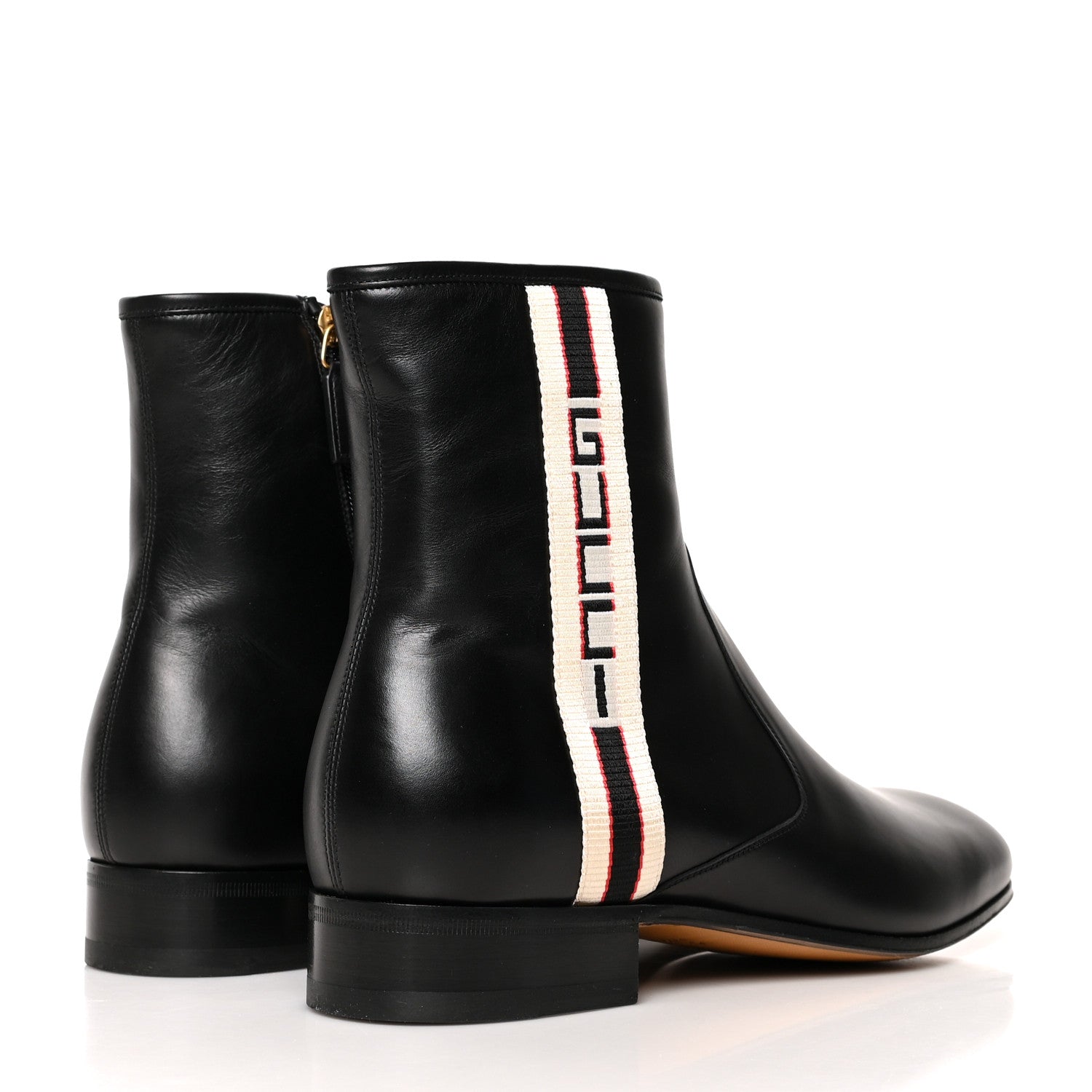 Gucci Calfskin Mens Sport Ankle Boots 8.5 Black 4 of 7