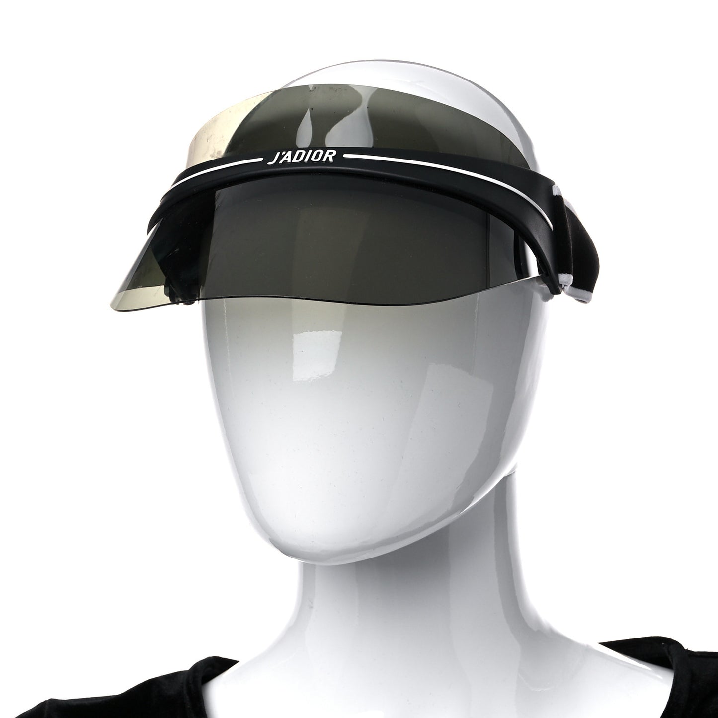 Mirrored DiorClub1 Sun Visor Black