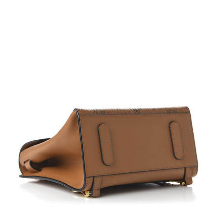 MCM Calfskin Essential Visetos Small Backpack Cognac 3 of 8