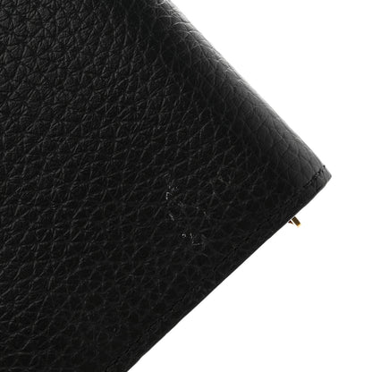 Louis Vuitton Taurillon Capucines Compact Wallet Black 15 of 17