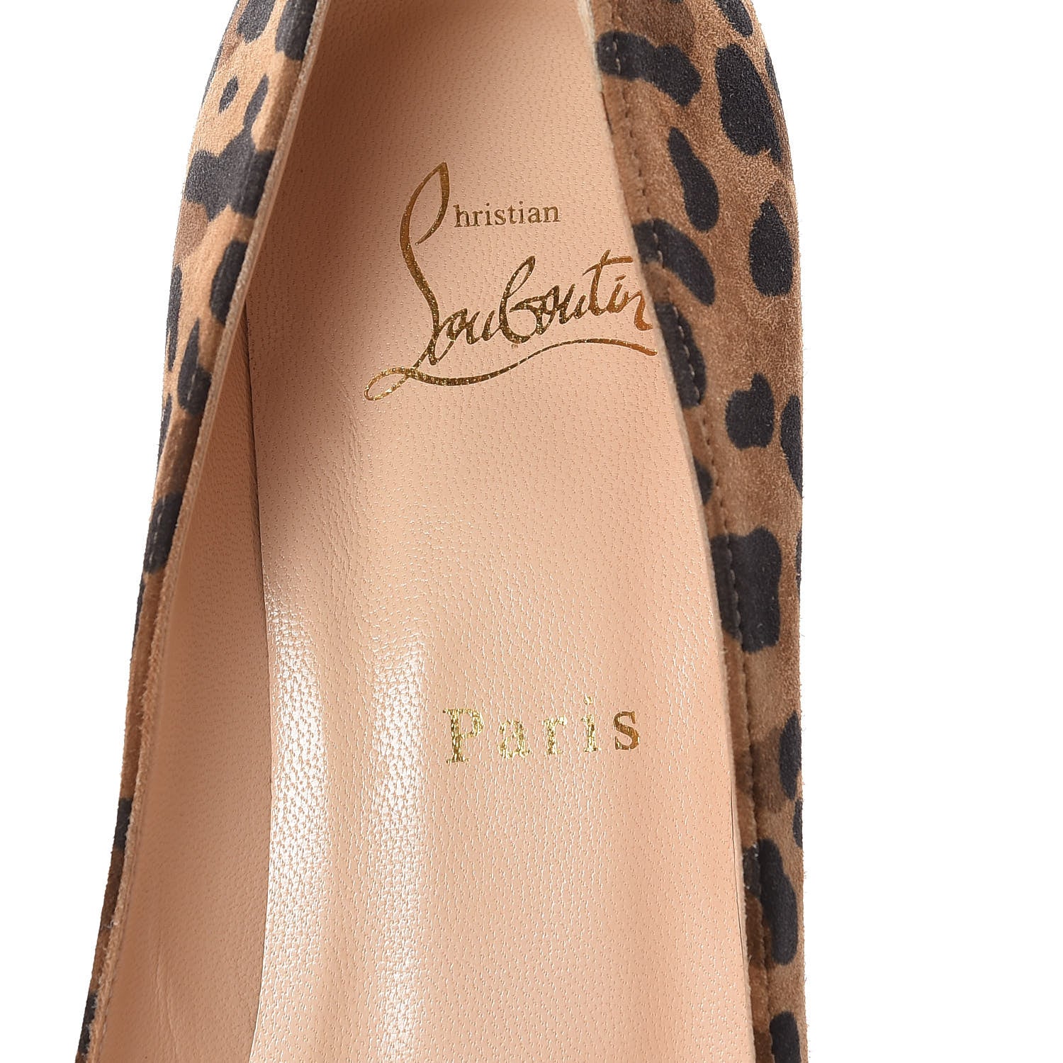 Christian Louboutin Veau Velours Clare 80 Pumps 38 Caramel 7 of 8