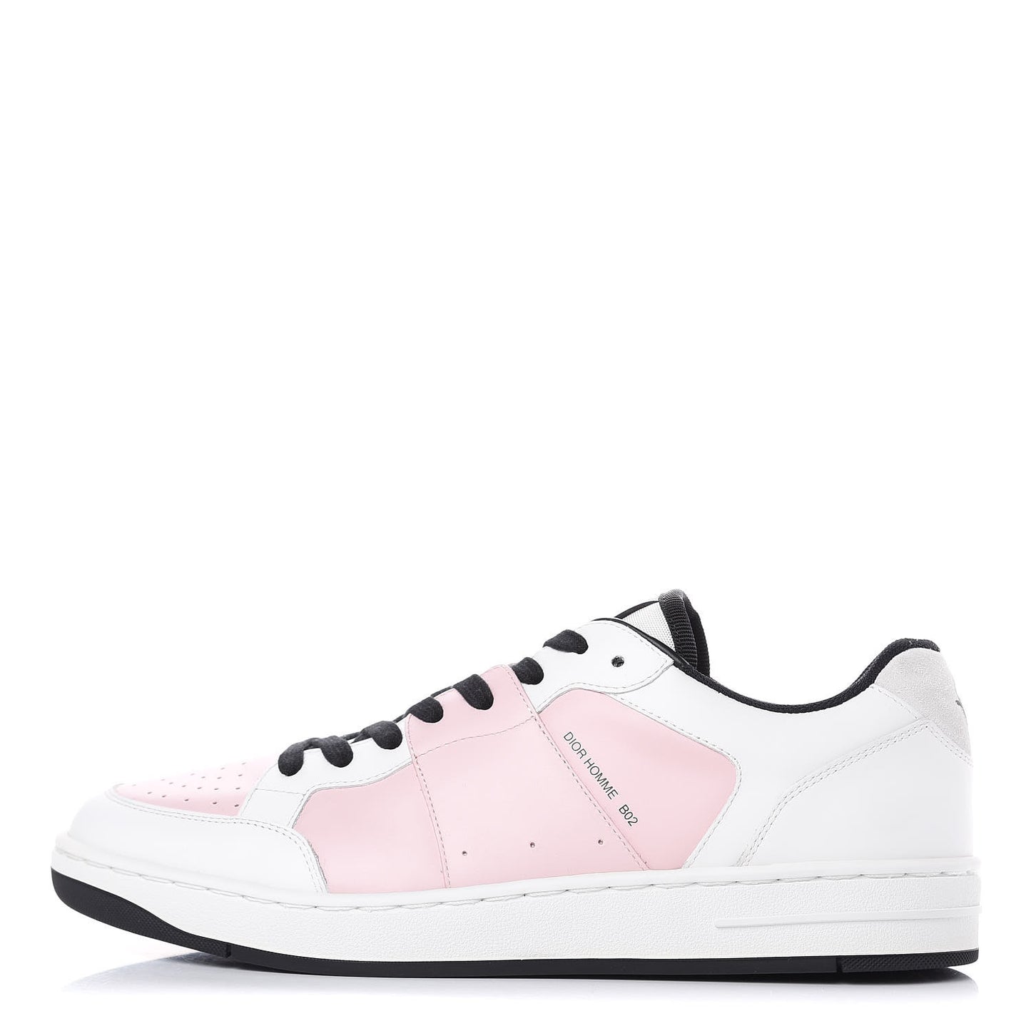 Homme Calfskin Mens BO2 Sneakers 43 White Pale Pink