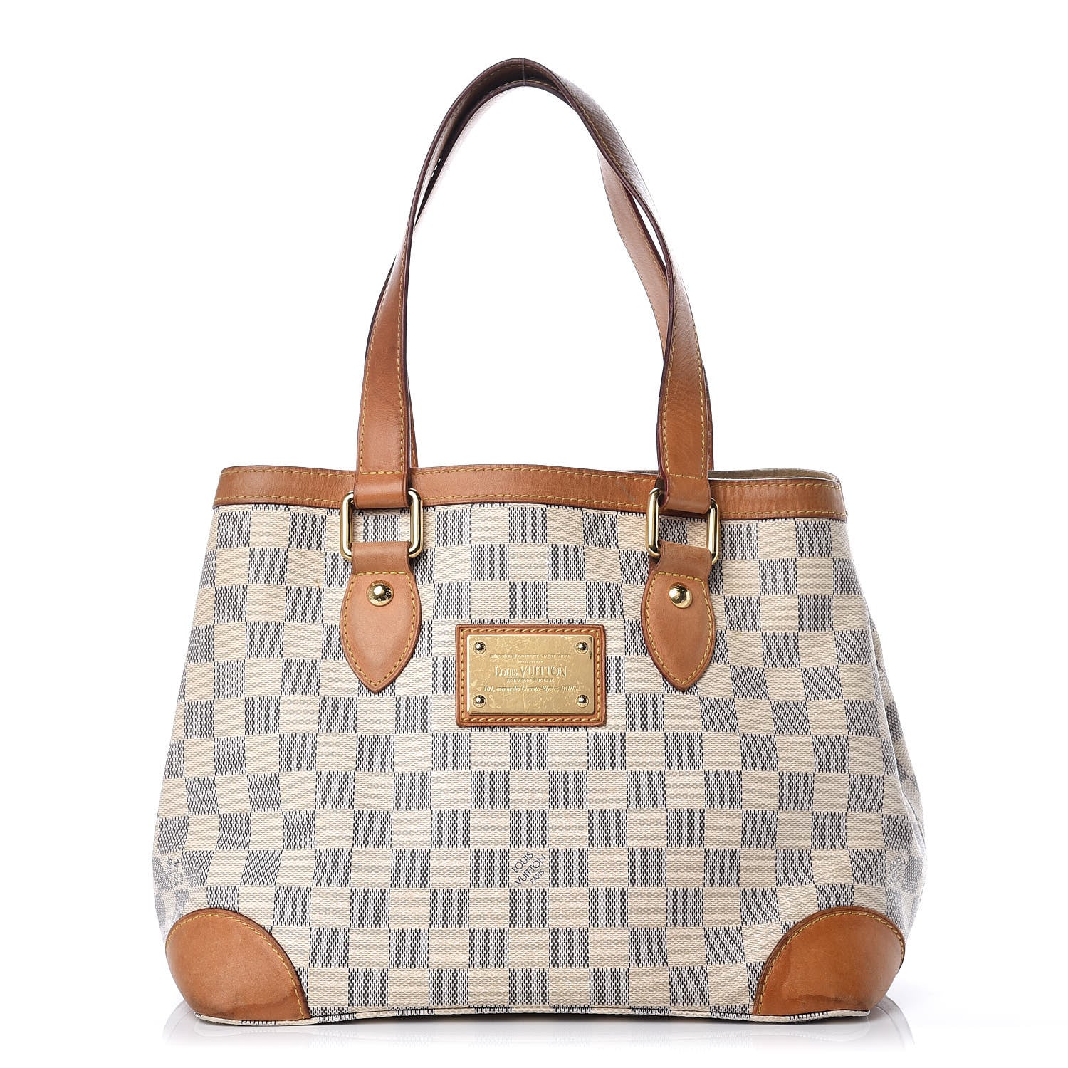 Louis Vuitton Damier Azur Hampstead PM 1 of 17