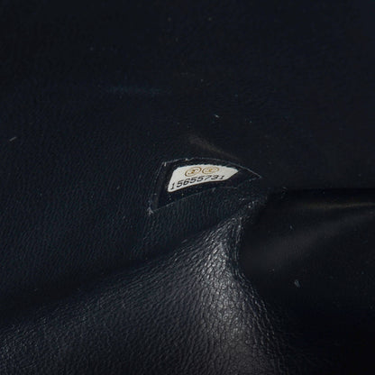 Chanel Lambskin Quilted Jumbo Double Flap So Black 9 of 9