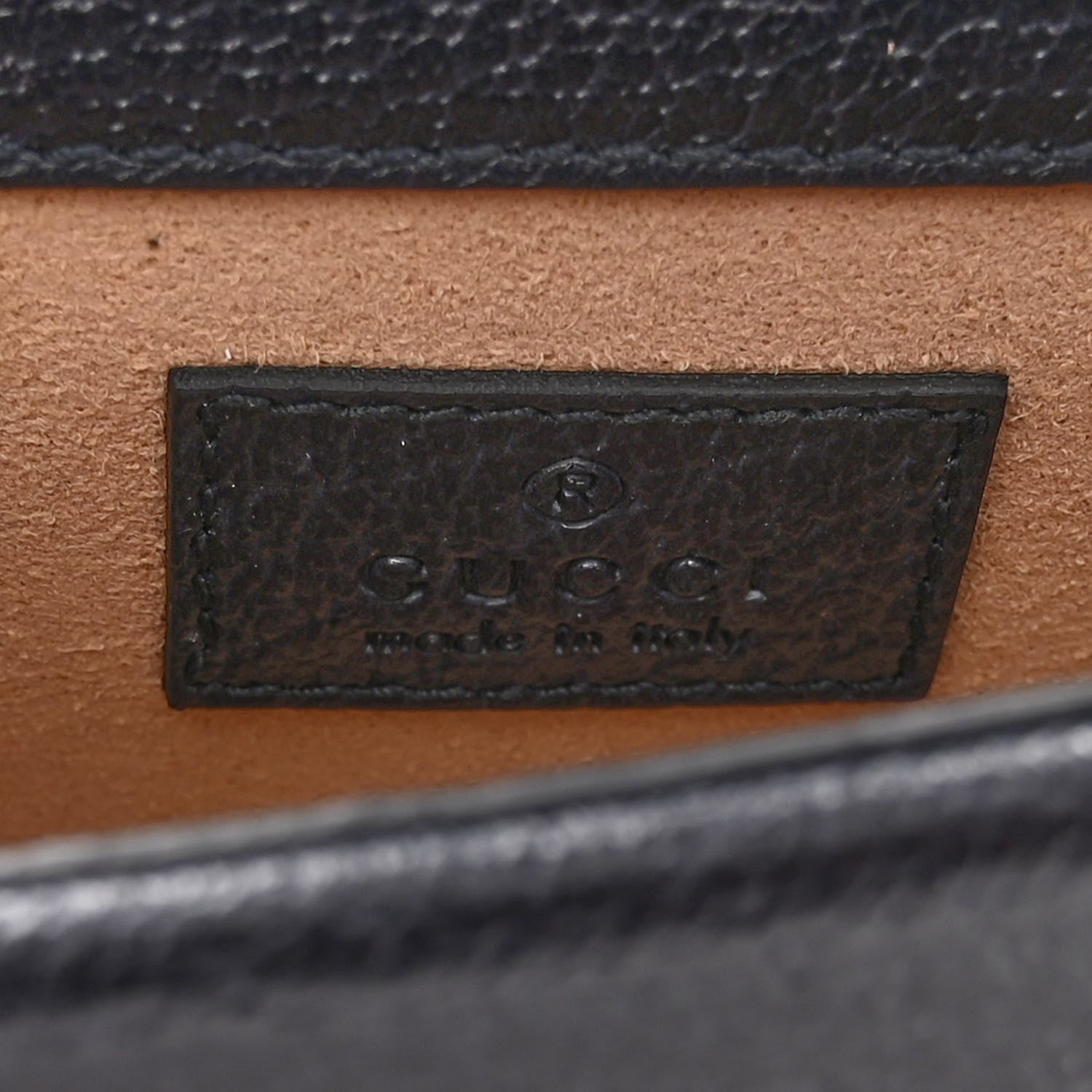Gucci GG Supreme Monogram Textured Dollar Calfskin Super Mini Dionysus Shoulder Bag Beige Blue 6 of 9