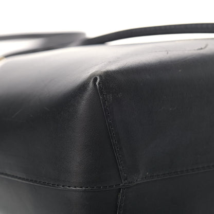 Mansur Gavriel Calfskin Mini Bucket Bag Black Flamma 5 of 11