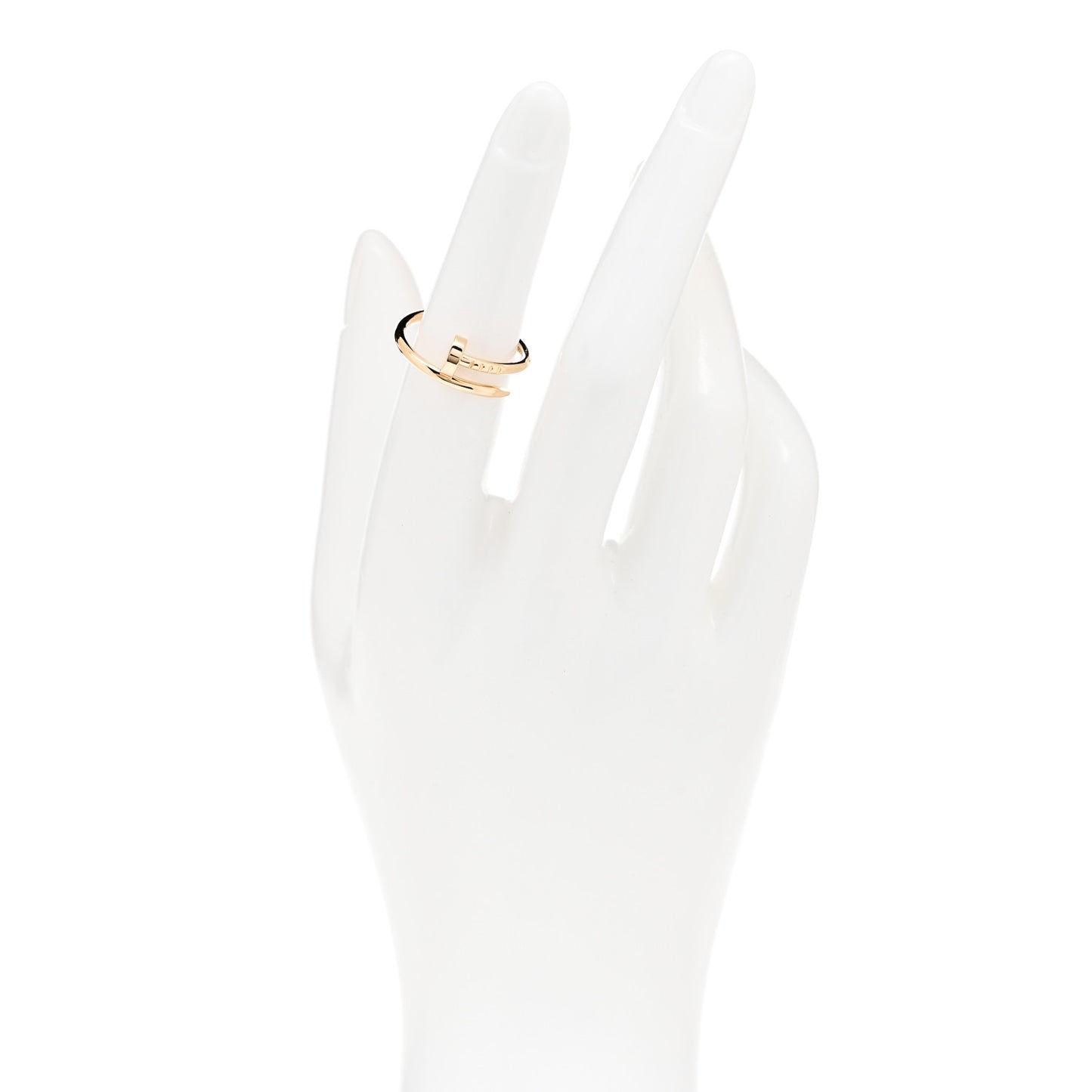 18K Yellow Gold Small Juste Un Clou Ring 51 5.75