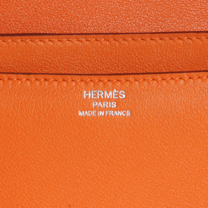 Hermes Veau Swift Constance Elan 25 Orange 6 of 7