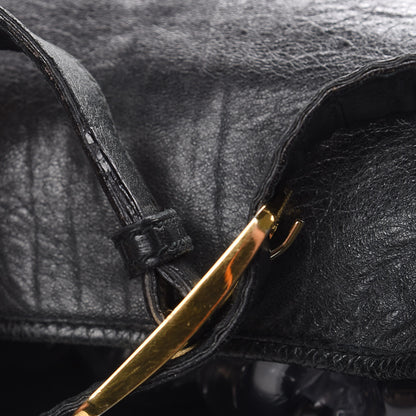 Balenciaga Chevre Giant 21 Gold Hardware Besace Hobo Black 17 of 20