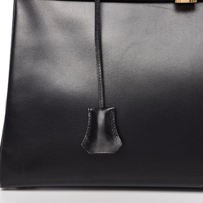 Hermes Box Kelly Retourne 35 Black 12 of 12