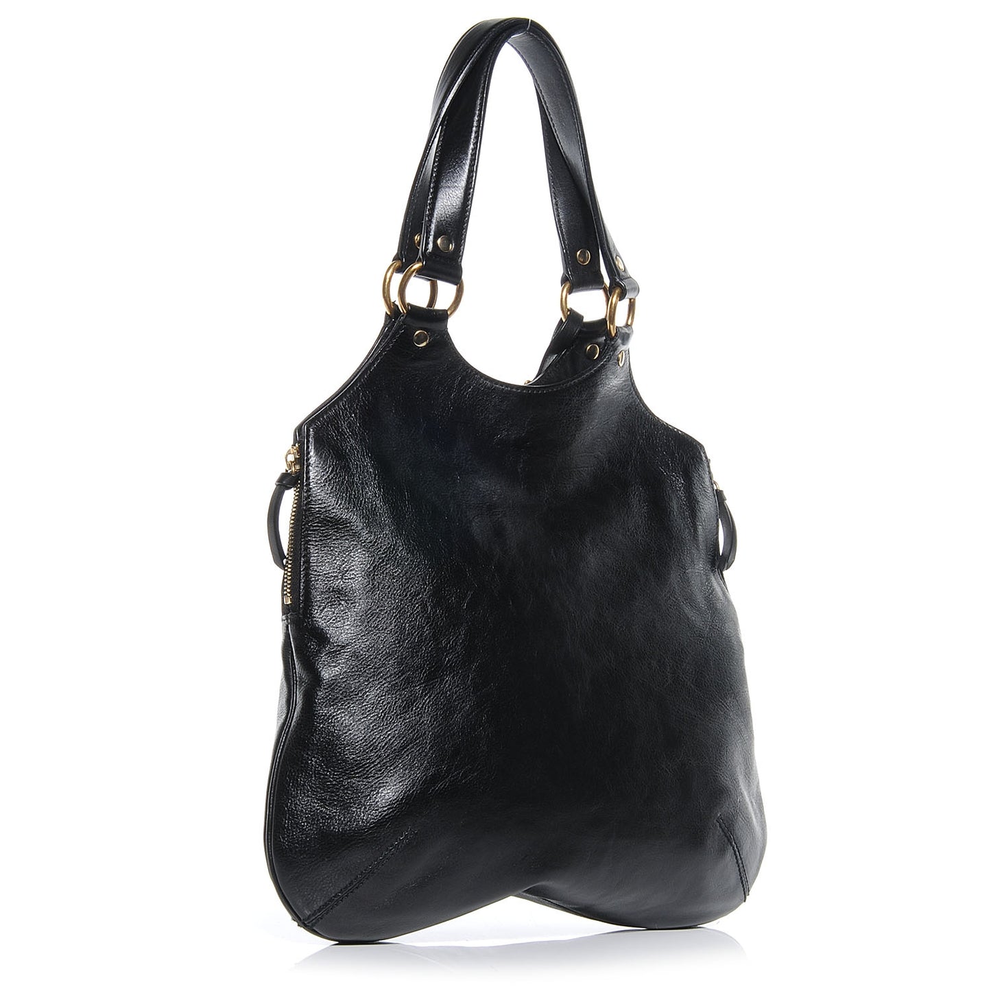 Calfskin Tribute Tote Black
