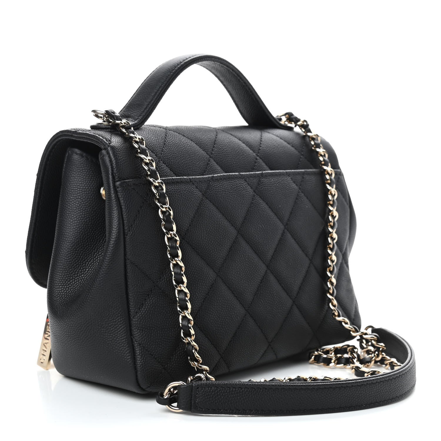 Chanel Caviar Quilted Small Business Affinity Flap Black 3 of 9