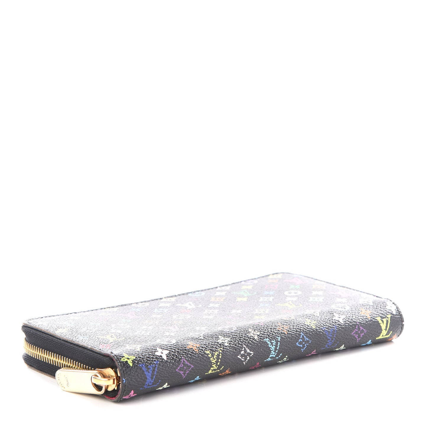 Monogram Multicolor Zippy Wallet Black Grenade