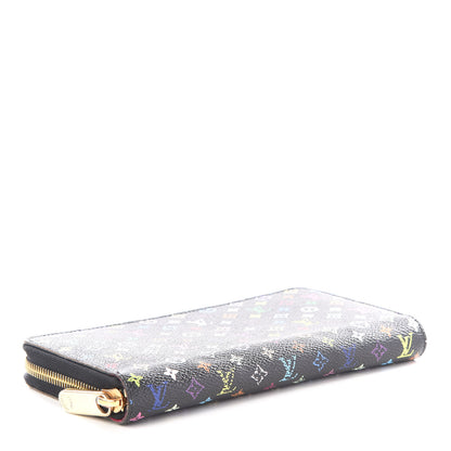 Louis Vuitton Monogram Multicolor Zippy Wallet Black Grenade 3 of 10