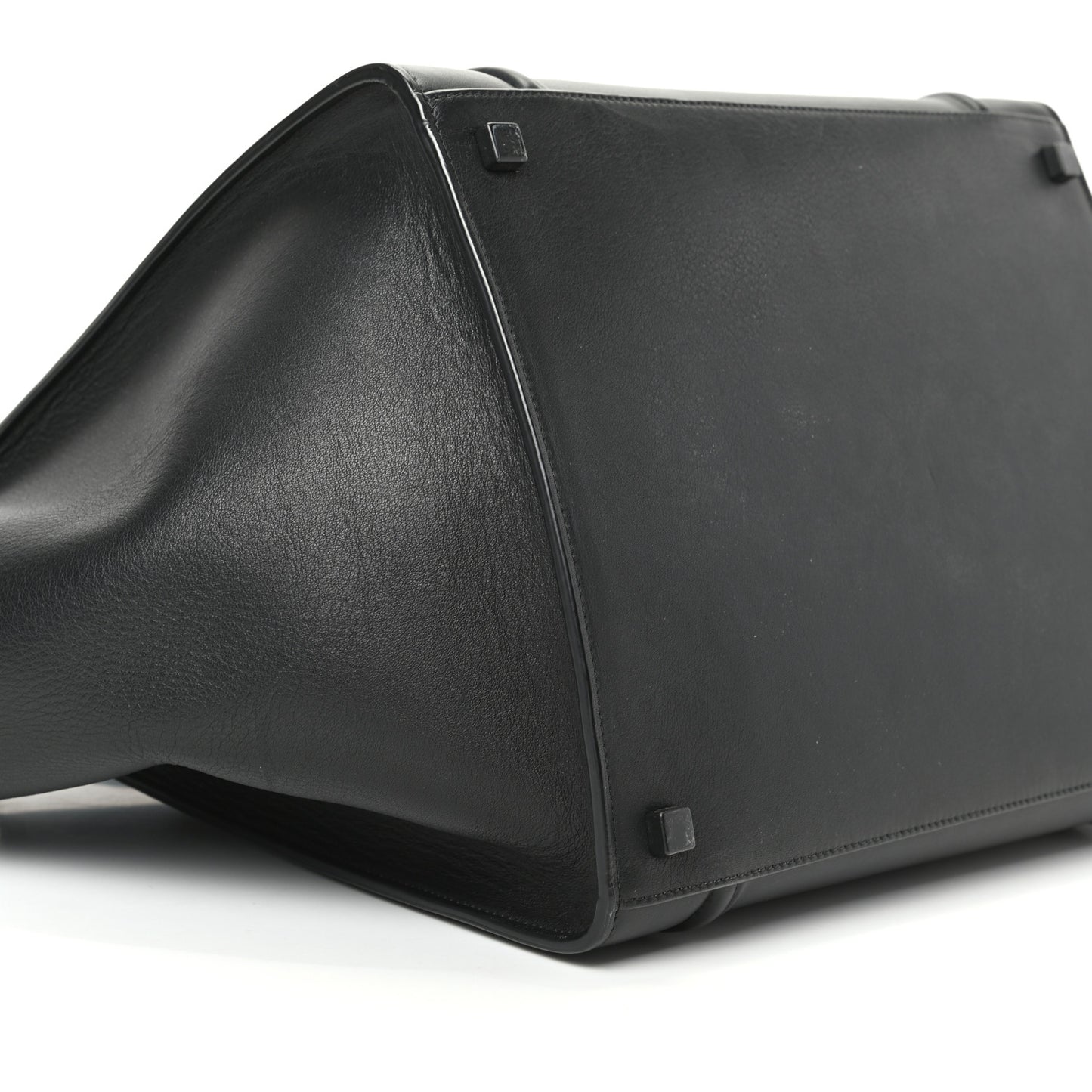 Supple Calfskin Medium Phantom Luggage Black