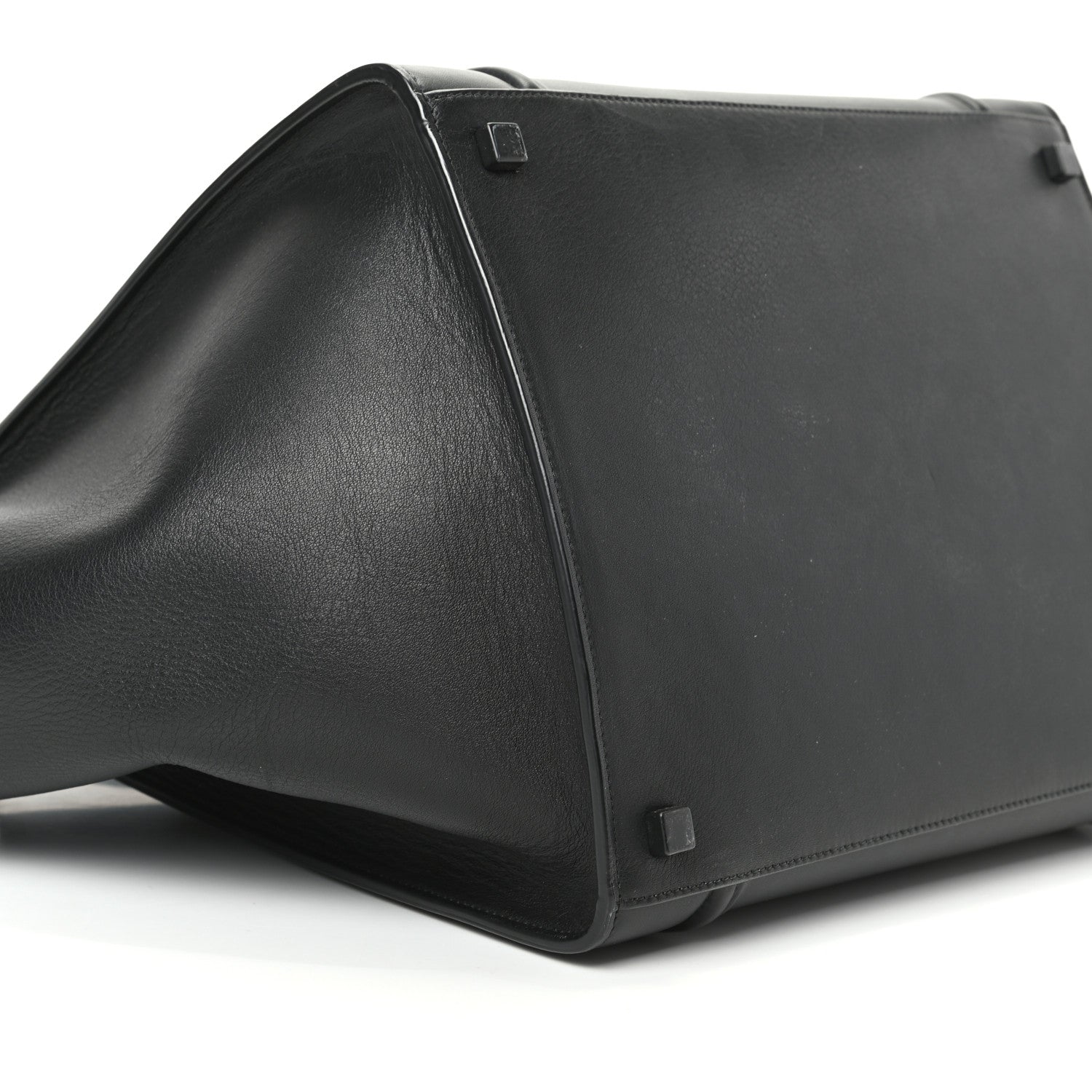 Celine Supple Calfskin Medium Phantom Luggage Black 7 of 8