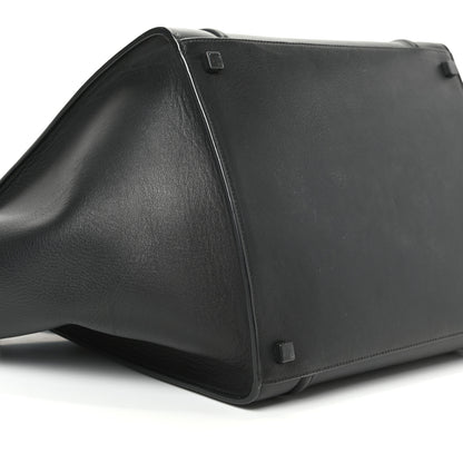 Celine Supple Calfskin Medium Phantom Luggage Black 7 of 8