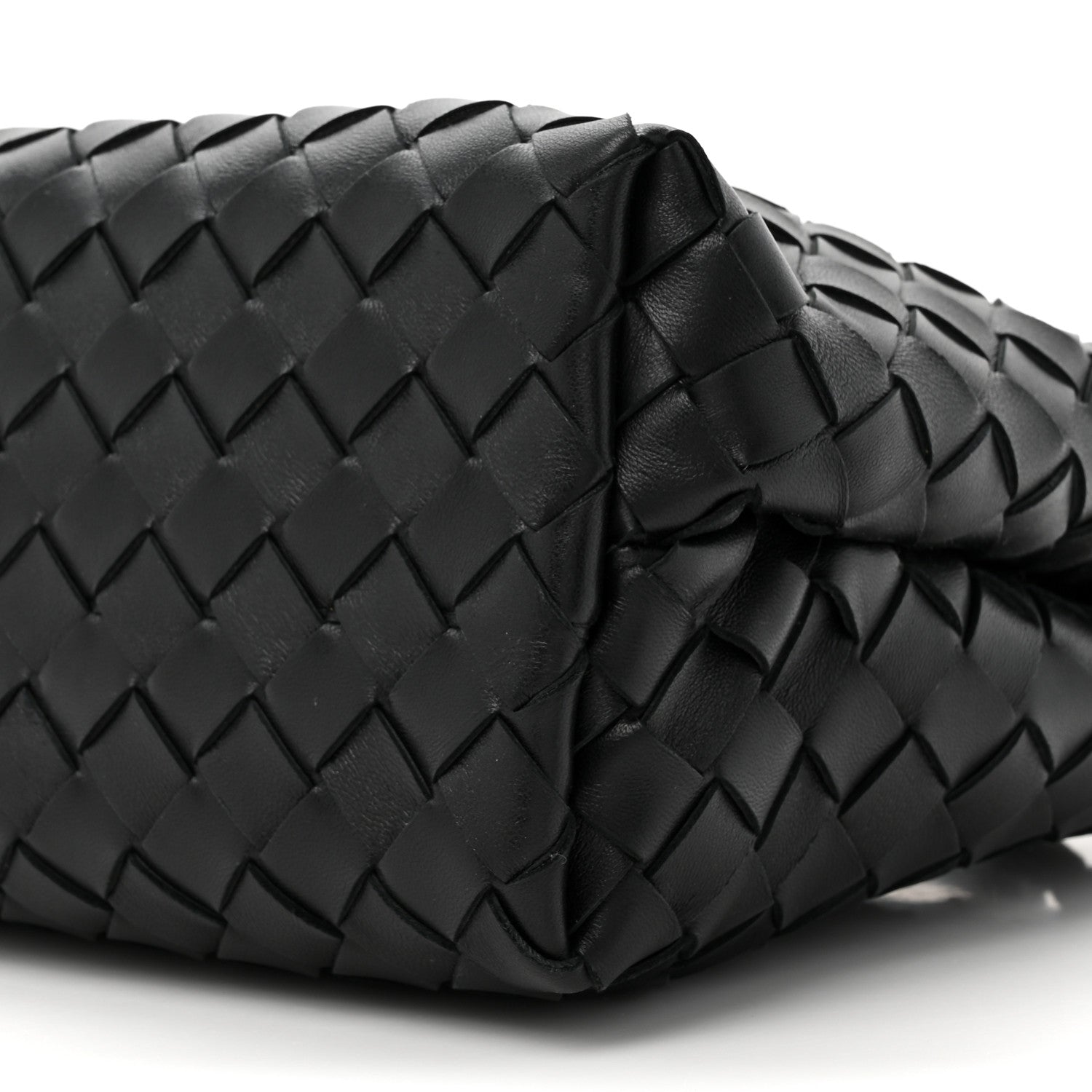 Bottega Veneta Nappa Intrecciato Small Andiamo Shoulder Bag Black 8 of 11