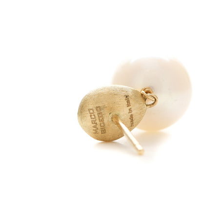 Marco Bicego 18K Yellow Gold Pearl Africa Drop Earrings 5 of 5